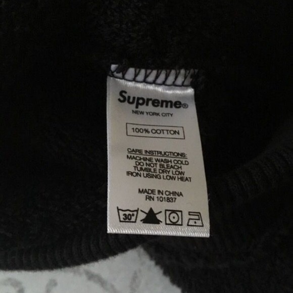 Supreme Terry Crewneck